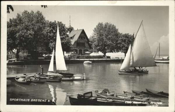 Bregenz Vorarlberg Sporthaus Segelboot