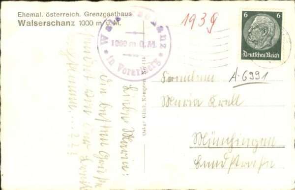Walserschanz Kleinwalsertal Grenzgasthaus – Bild 2