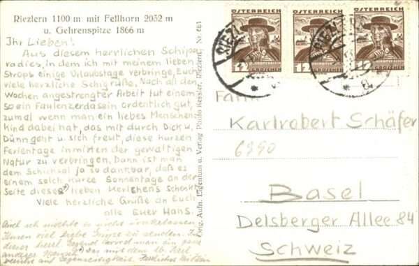 Riezlern Kleinwalsertal Vorarlberg Fellhorn Gehrenspitze – Bild 2