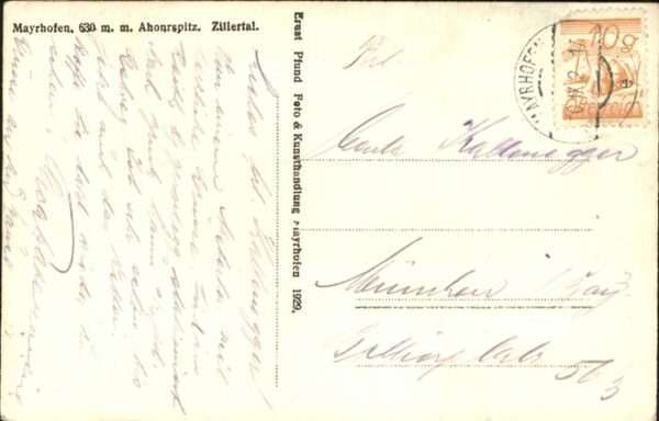 Mayrhofen Zillertal Ahornspitz – Bild 2