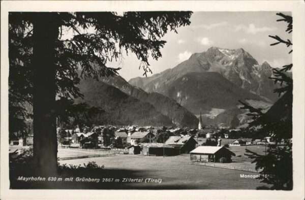 Mayrhofen Zillertal Grünberg