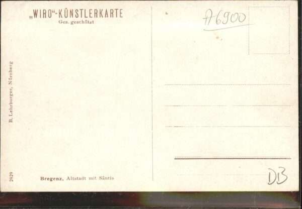 Bregenz Vorarlberg Altstadt Säntis – Bild 2