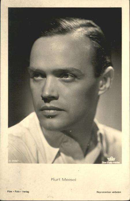 Schauspieler Kurt Meisel