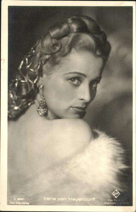 Schauspieler Irene von Meyendorff A 3836/1
