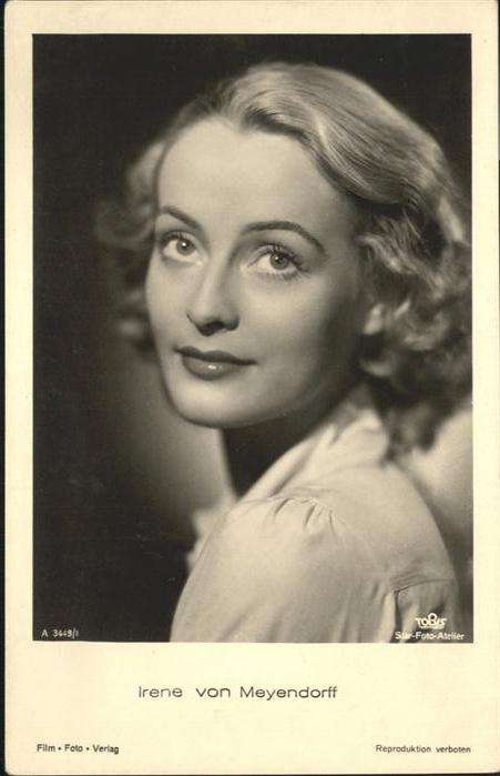 Schauspieler Irene von Meyendorff A 3449/1