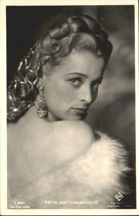 Schauspieler Irene von Meyendorff A 3836/1