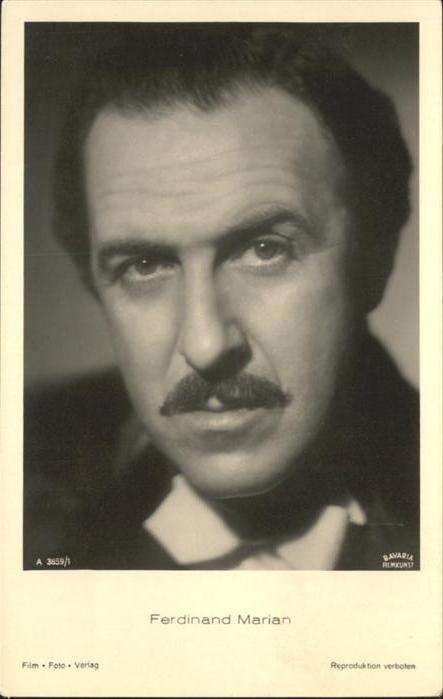 Schauspieler Ferdinand Marian A 3859/1