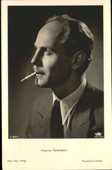 Verlag Film-Foto-Verlag Nr. Hans Nielsen A 3601/1 Zigarette