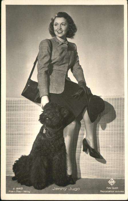 Verlag Film-Foto-Verlag Nr. Jenny Jugo A 3646/1 Hund