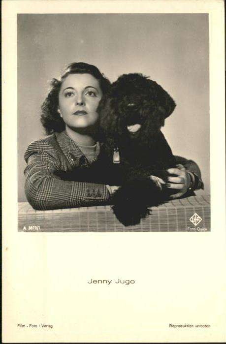 Verlag Film-Foto-Verlag Nr. Jenny Jugo A 3873/1 Hund