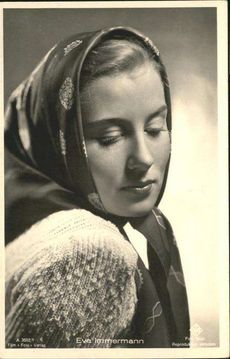 Verlag Film-Foto-Verlag Nr. Eva Immermann A 3592/1 Kopftuch