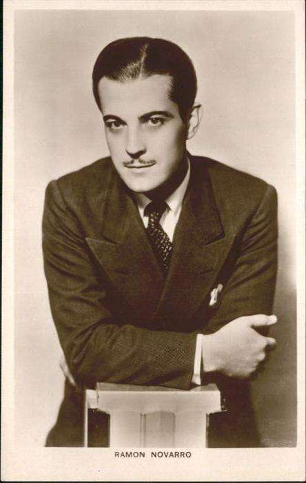 Schauspieler Ramon Novarro