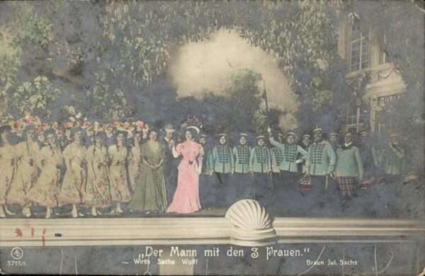 Schauspieler Der Mann mit den 3 Frauen Wirth Sachs W
