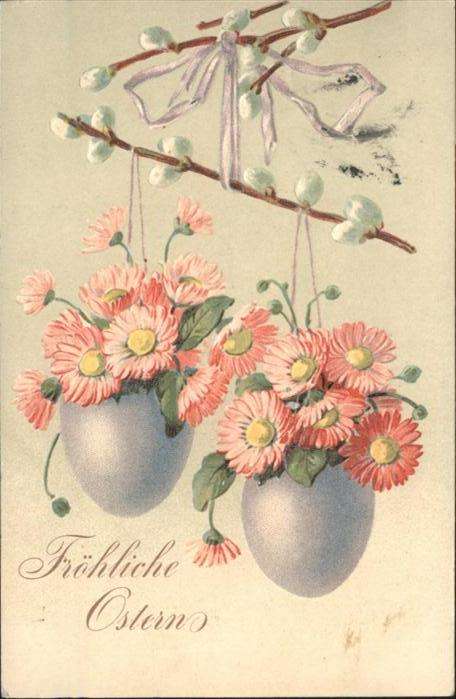 Ostern Easter Paques Ostereier Blumen