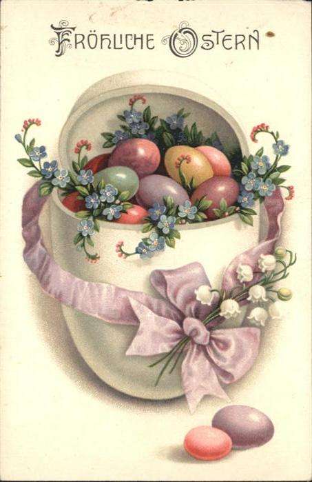 Ostern Easter Paques Ostereier