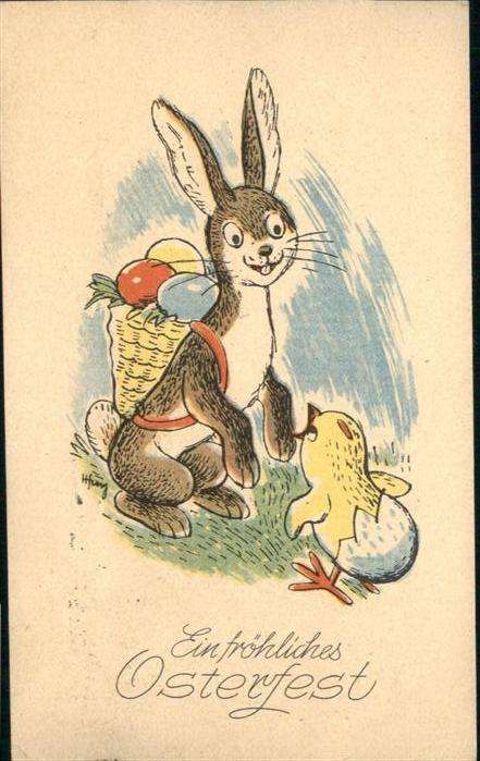 Ostern Easter Paques Osterhase Ostereier Küken