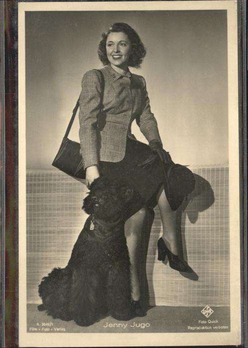 Verlag Film-Foto-Verlag Nr. Jenny Jugo A 3646/1  Hund Hut