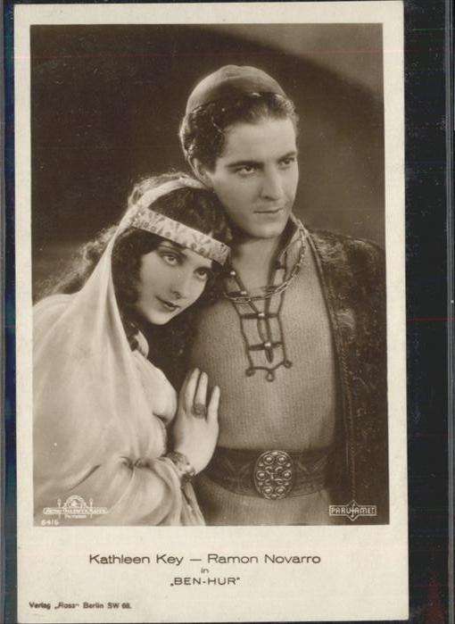 Verlag Ross Nr. Kathleen Key Ramon Novarro Ben-Hur
