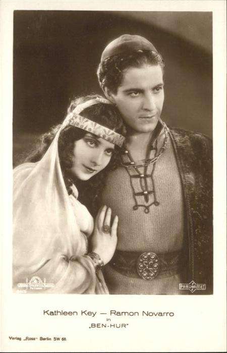 Verlag Ross Nr. Kathleen Key Ramon Novarro Ben-Hur