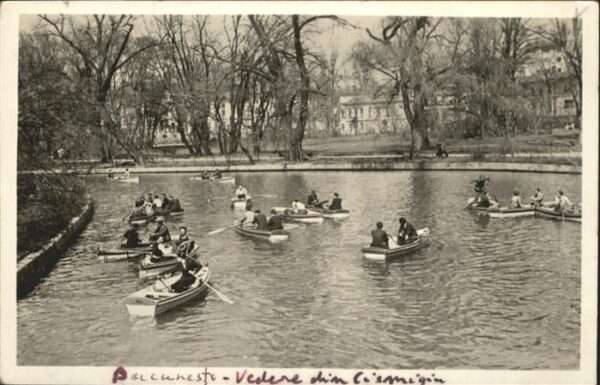 Bucarest Parc de Cismigiu Boot