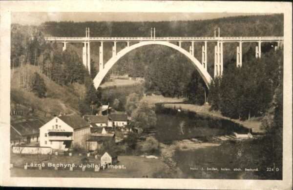 Lazne Bechyne Brücke