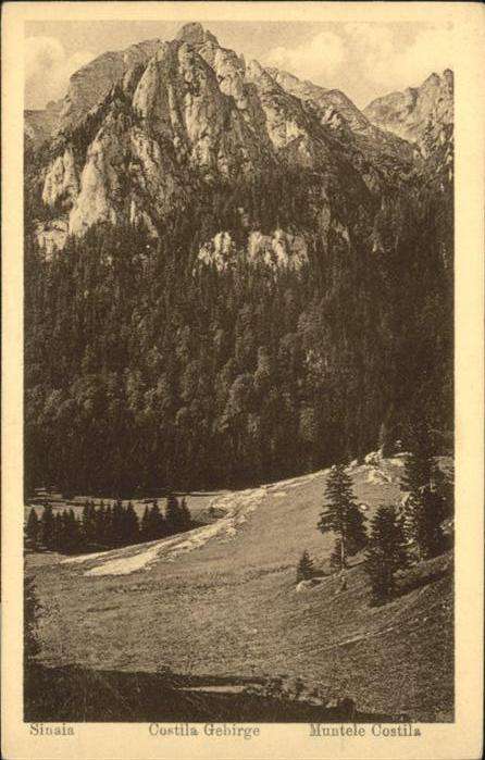 Sinaia Costila Gebirge