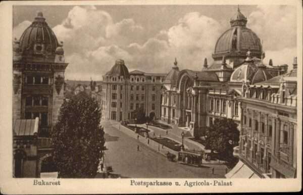 Bukarest Postsparkasse Agricola Palast