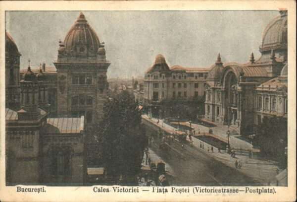 Bukarest Calea Victoriei Postplatz