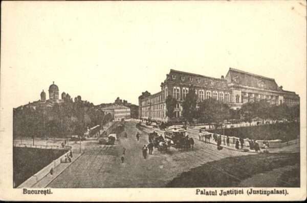 Bukarest Palatul Justitiei Kutsche