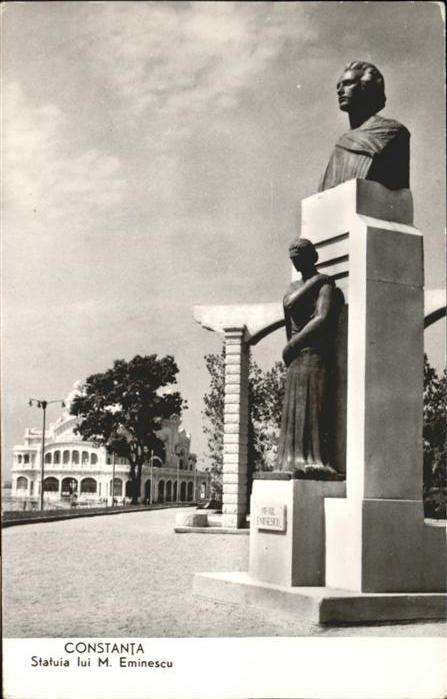 Constanta Statuia lui M eminescu