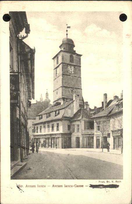 Sibiu Hermannstadt Avram lancu Gasse