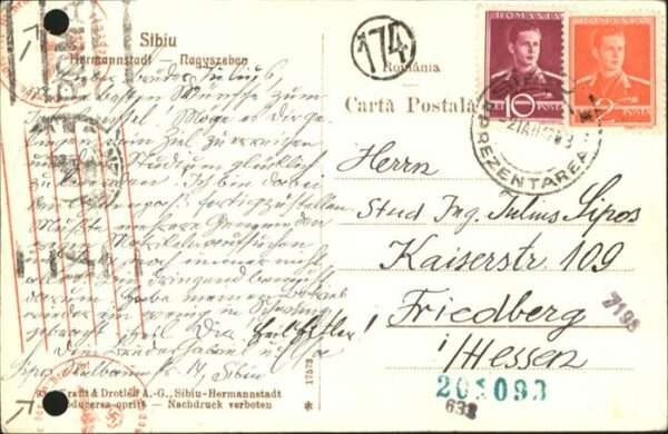 Sibiu Hermannstadt Avram lancu Gasse – Bild 2