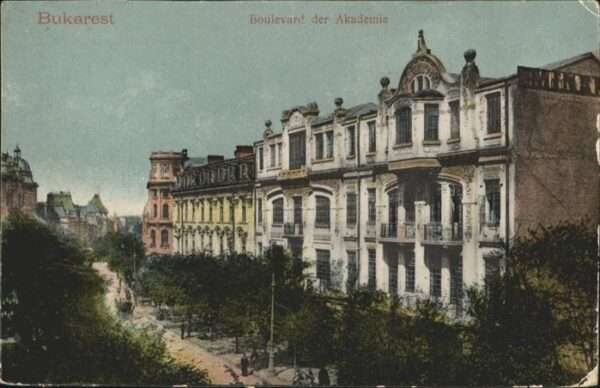 Bukarest Boulevard Akademie