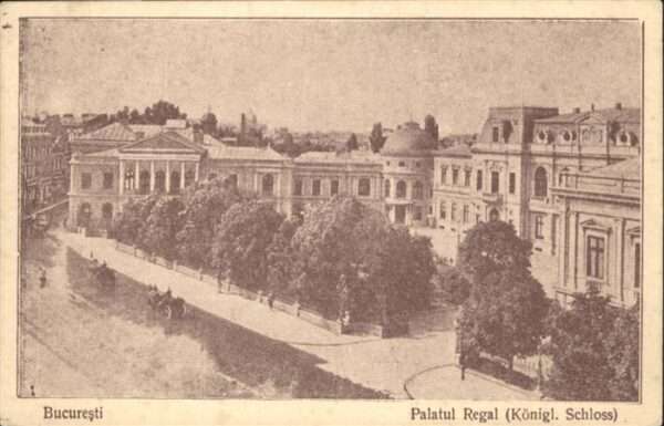 Bukarest Palatul Schloss Kutsche