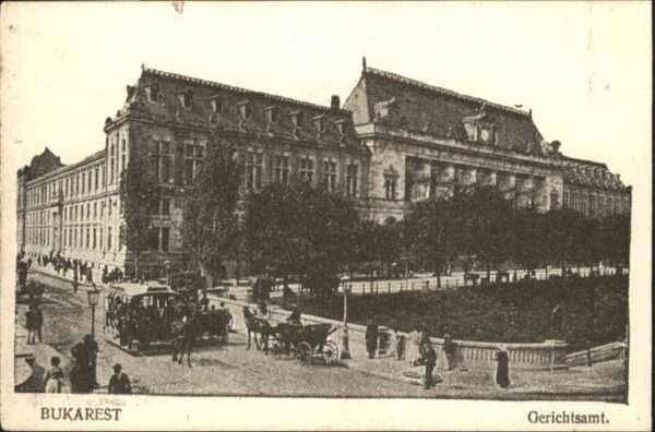 Bukarest Gerichtsamt Kutsche