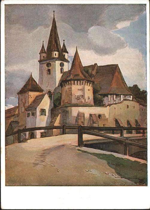 Grossau Klebestellen rückseitig Burg