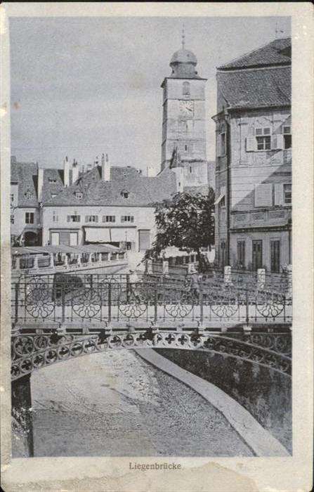 Hermannstadt Siebenbuergen Liegenbrücke