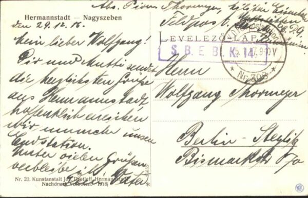 Hermannstadt Siebenbuergen Nagyszeben – Bild 2