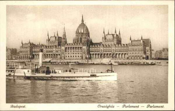 Budapest Parlament Dampfer