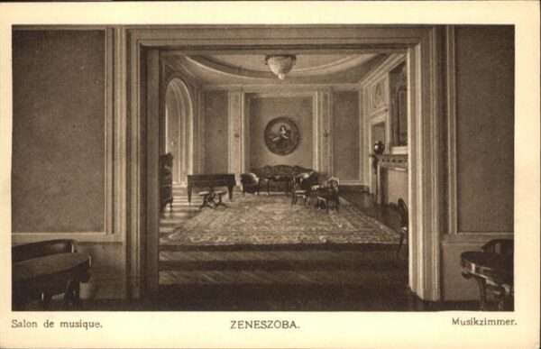 Budapest Hotel St Gellert Musikzimmer