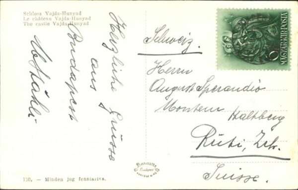 Budapest Schloss Vajda Hunyad – Bild 2