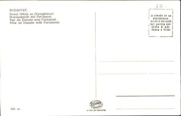 Budapest Parlament Donau – Bild 2
