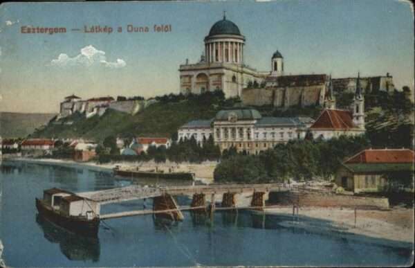 Esztergom Latkep Duna felöl