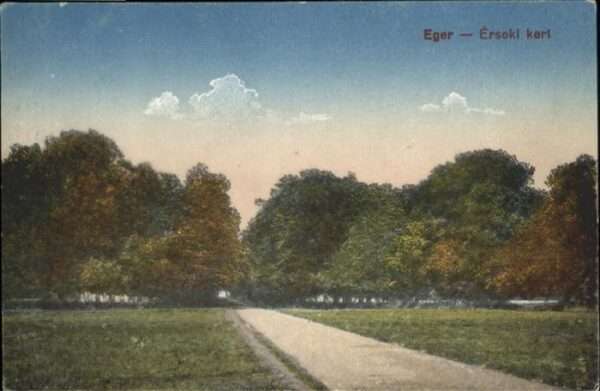 Eger Cheb Tschechien Erseki kert