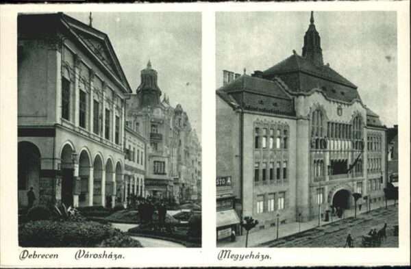 Debrecen Debrezin Varoshaza Megyehaza