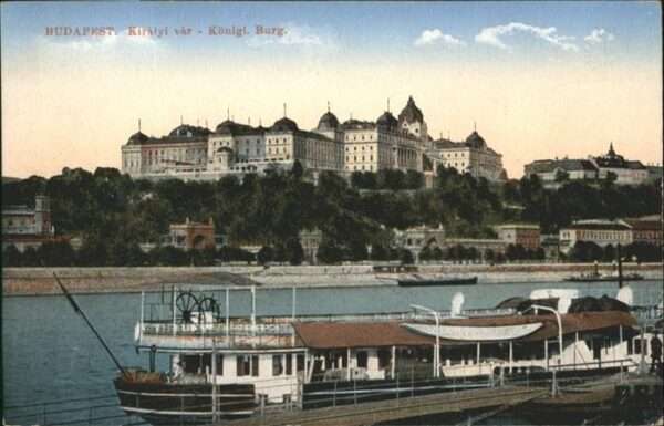 Budapest Burg Dampfer