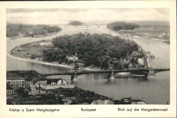 Budapest Margareteninsel Brücke