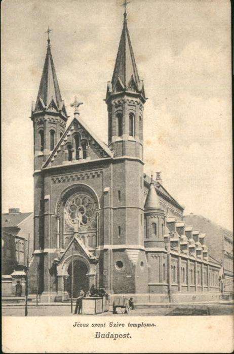 Budapest Jezus szent Szive temploma