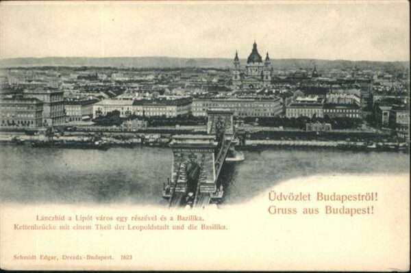 Budapest Kettenbrücke Basilika