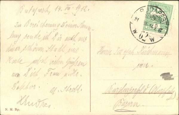 Budapest Gellertberg Dampfer Hunyadi Janos – Bild 2